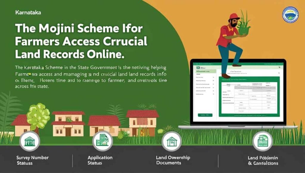 Mojini Application Status: Check Karnataka Land Records Online 6 mojini application status