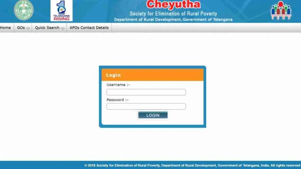Telangana Aasara Pension Status Check Online at aasara.telangana.gov.in 2024 2 Aasara homepage