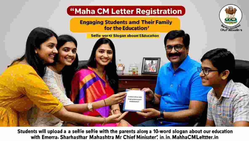 Maha CM Letter Registration @ mahacmletter.in to Upload Selfie 2024 1 Maha CM Letter Registration featured image