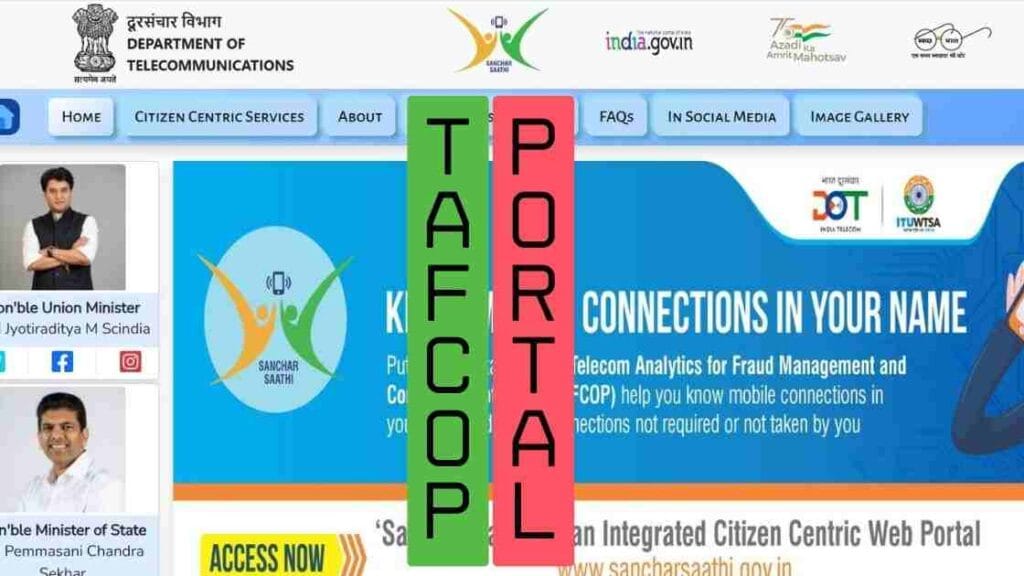 TAFCOP Portal: Secure Your SIMs and Prevent Fraud in Minutes! 1 tafcop portal