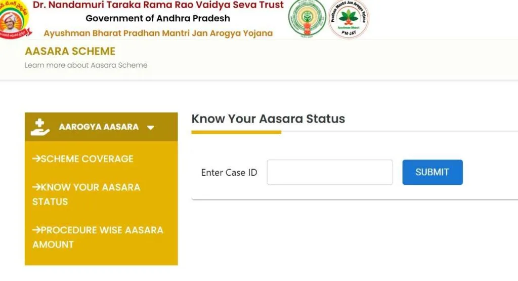 aarogyasri card status