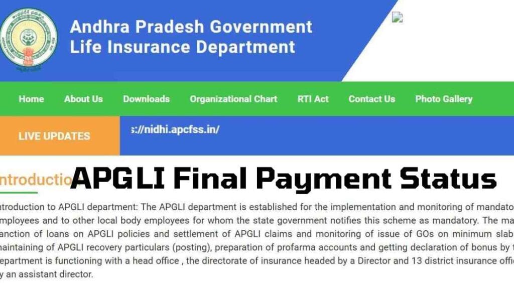 APGLI Final Payment Status: Simple Steps to Check Online 1 apgli final payment status