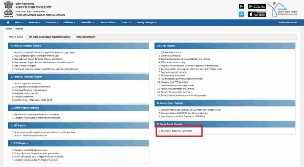 Bangla Awas Yojana List 2025: Check Beneficiaries and Apply Online 4 beneficiary details verfication3
