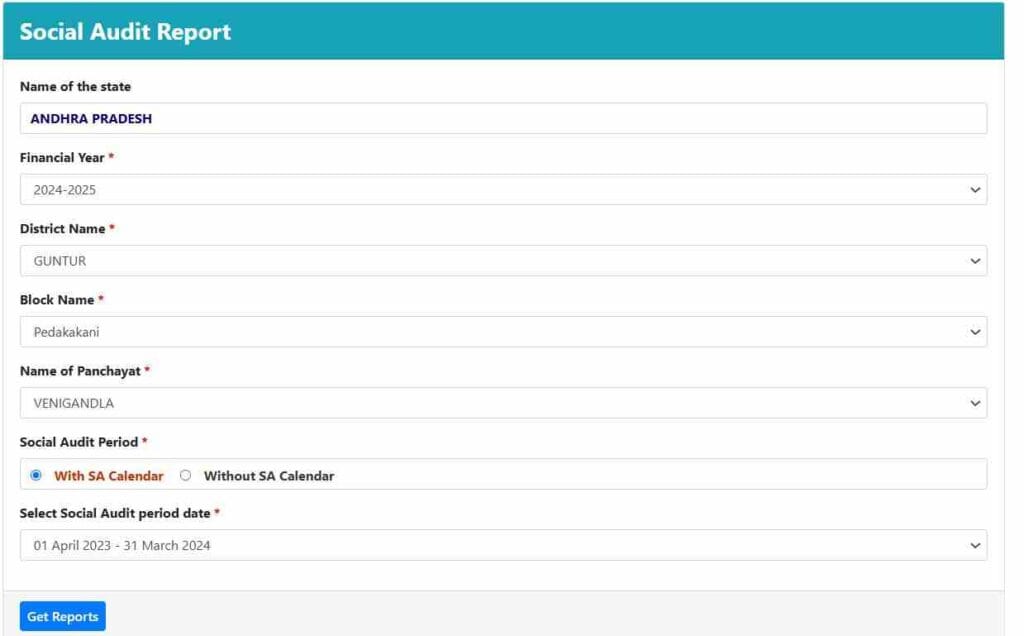 Upadi Hami Pathakam Payment Status 2025 @MGNREGA 6 get reports