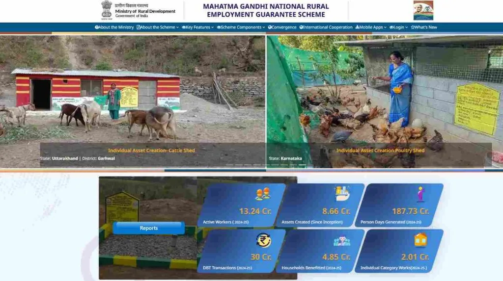 NREGA payment status