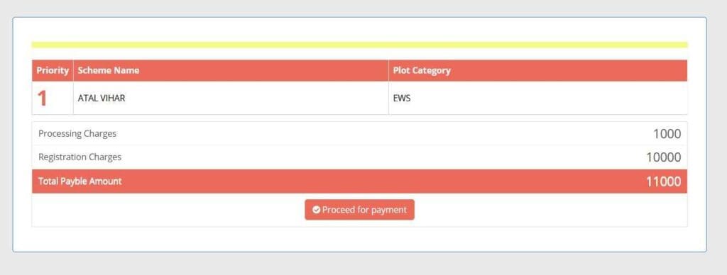 JDA Housing Scheme(JDA New Scheme) 2024 – Affordable Housing Details 10 proceed to payment