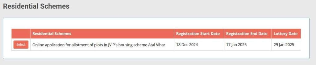 JDA Housing Scheme(JDA New Scheme) 2024 – Affordable Housing Details 8 schemes