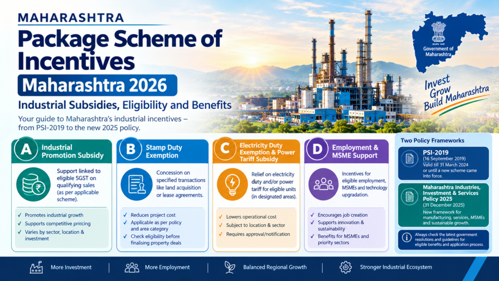 Package Scheme of Incentives Maharashtra 2026: Subsidies & Eligibility 2 Package Scheme of Incentives Maharashtra 2026: Subsidies & Eligibility package scheme of incentives